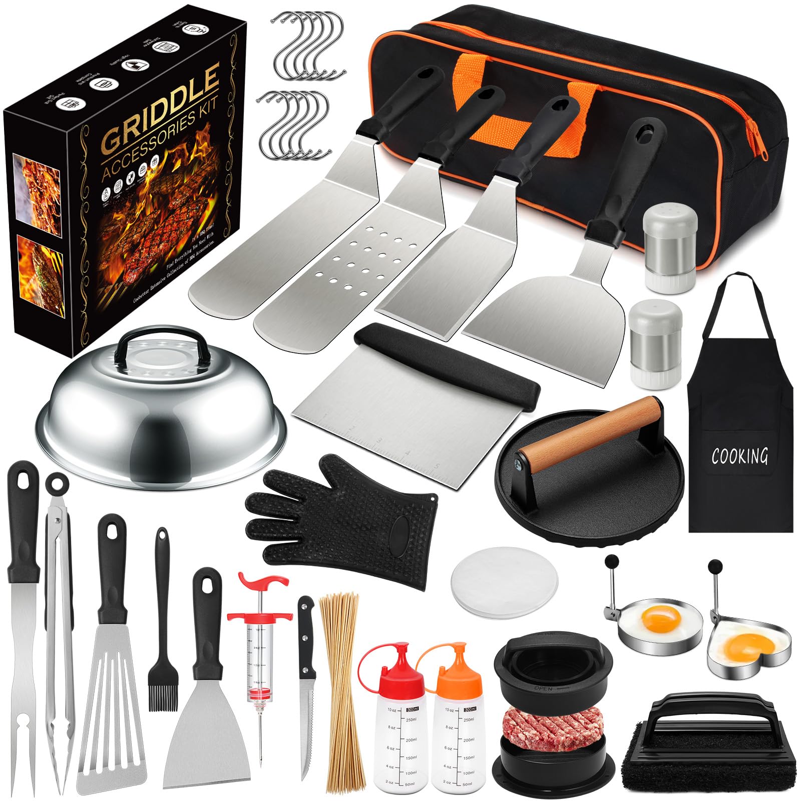 EWFEN 237pcs Griddle Accessories Kit, complete set view