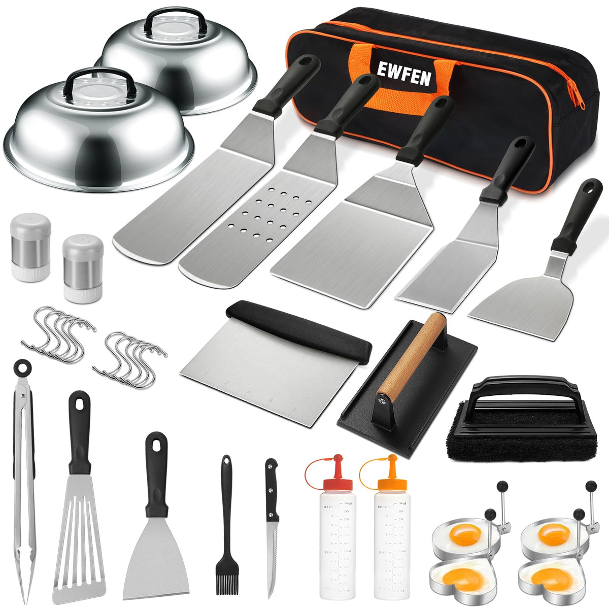 EWFEN 35PCS Griddle Accessories Kit complete set in gift box