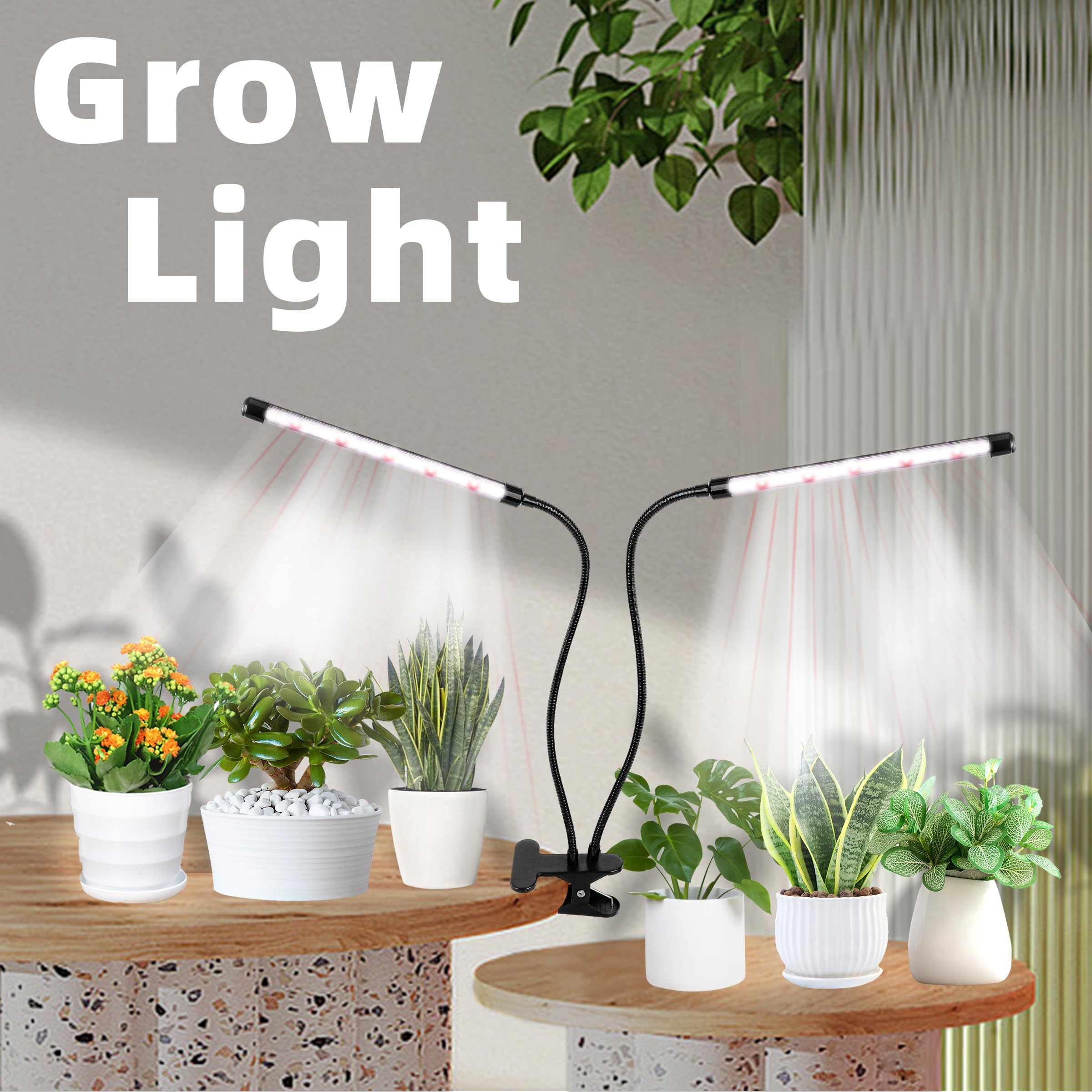 EWPJDK Grow Light 10 dimming levels demonstration