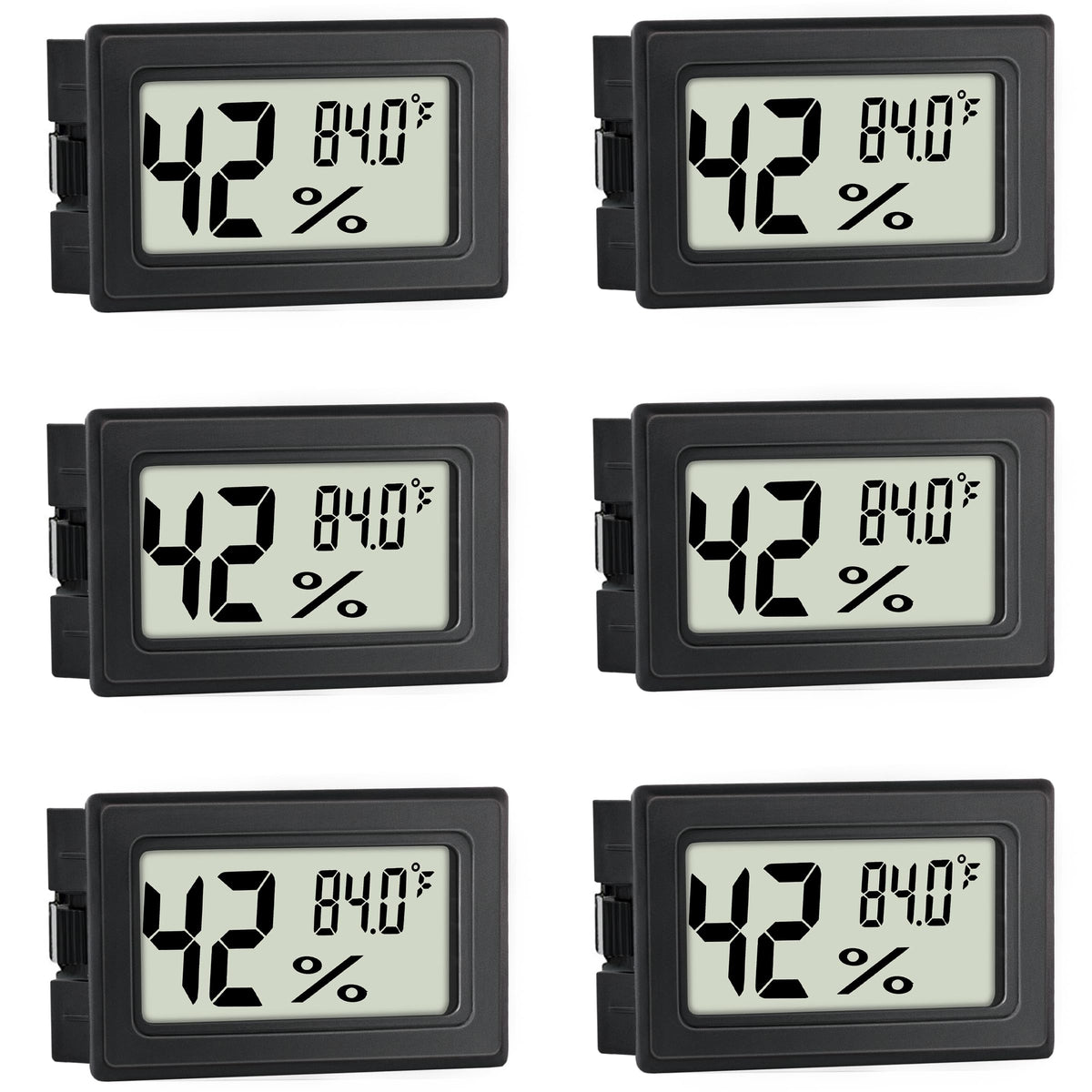 EWPJDK Mini Hygrometer Thermometer front view