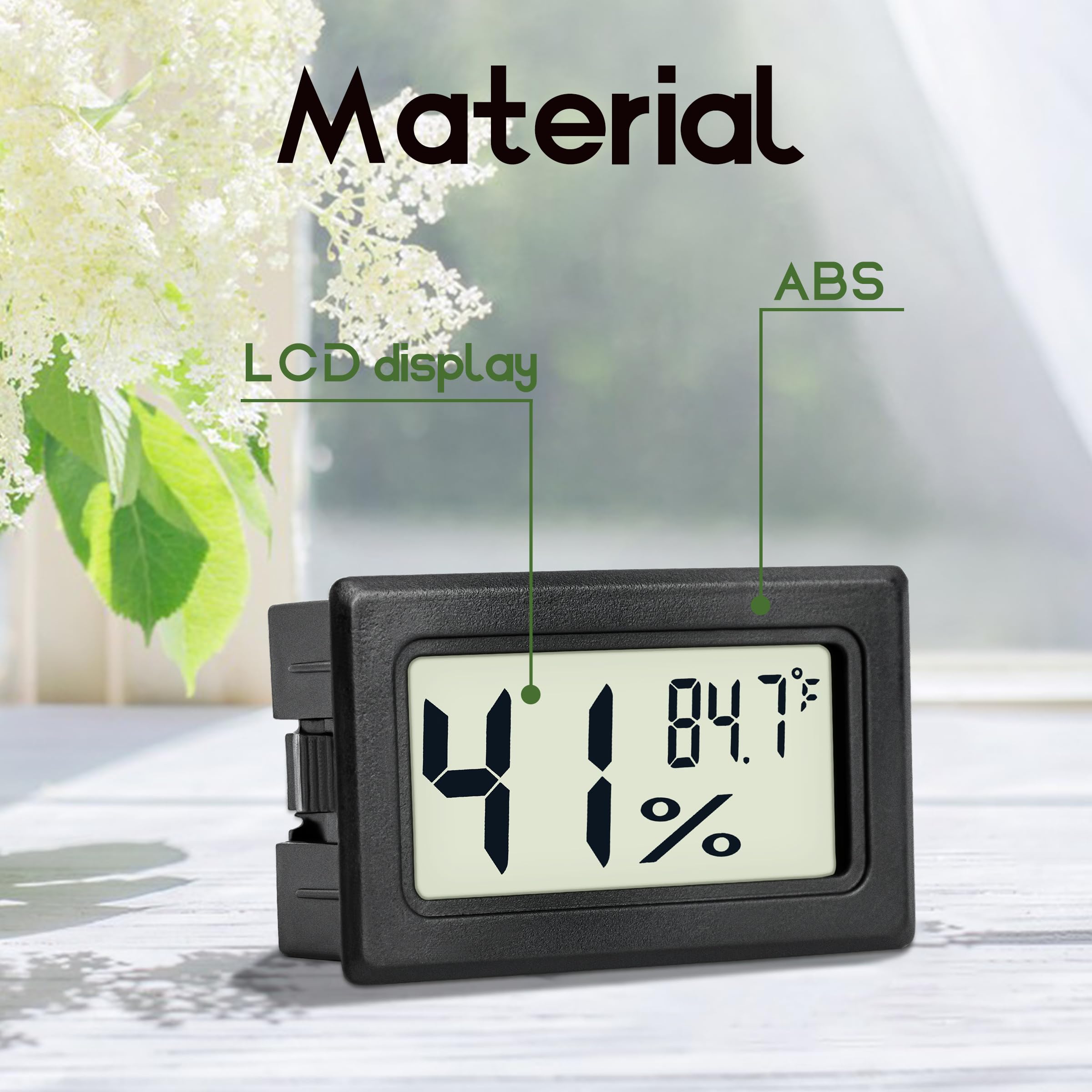 EWPJDK Mini Hygrometer Thermometer packaging