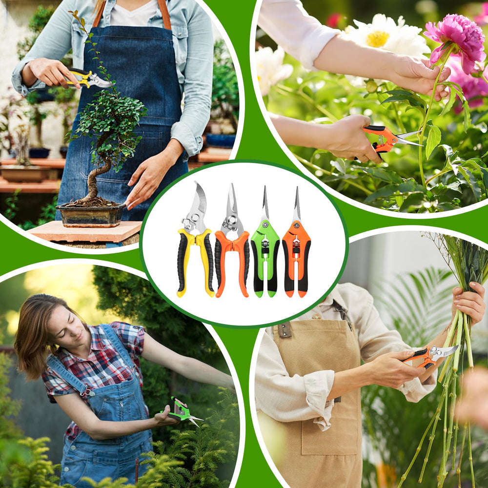 EWPJDK pruning shears in use trimming a flower