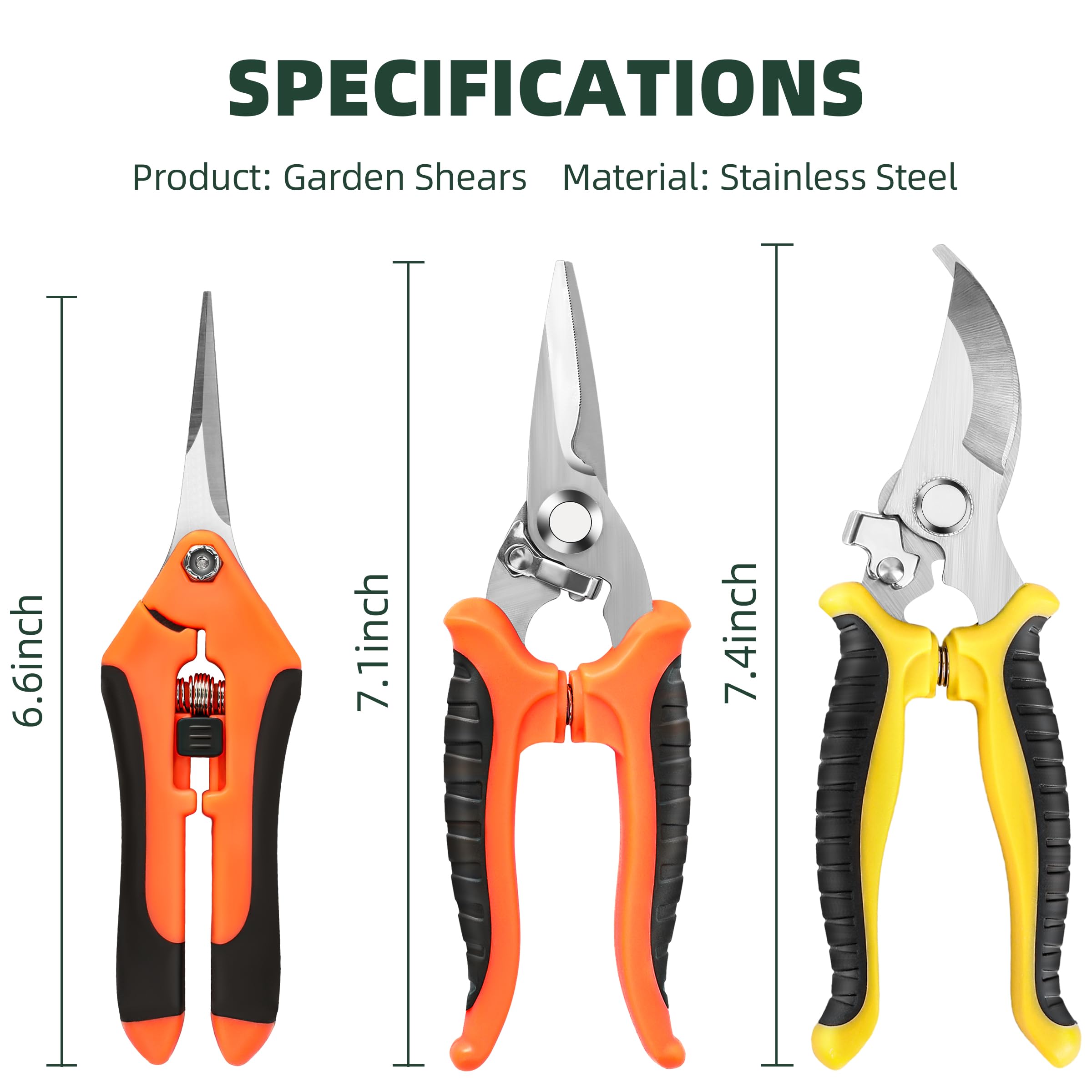 EWPJDK pruning shears packaging with product details
