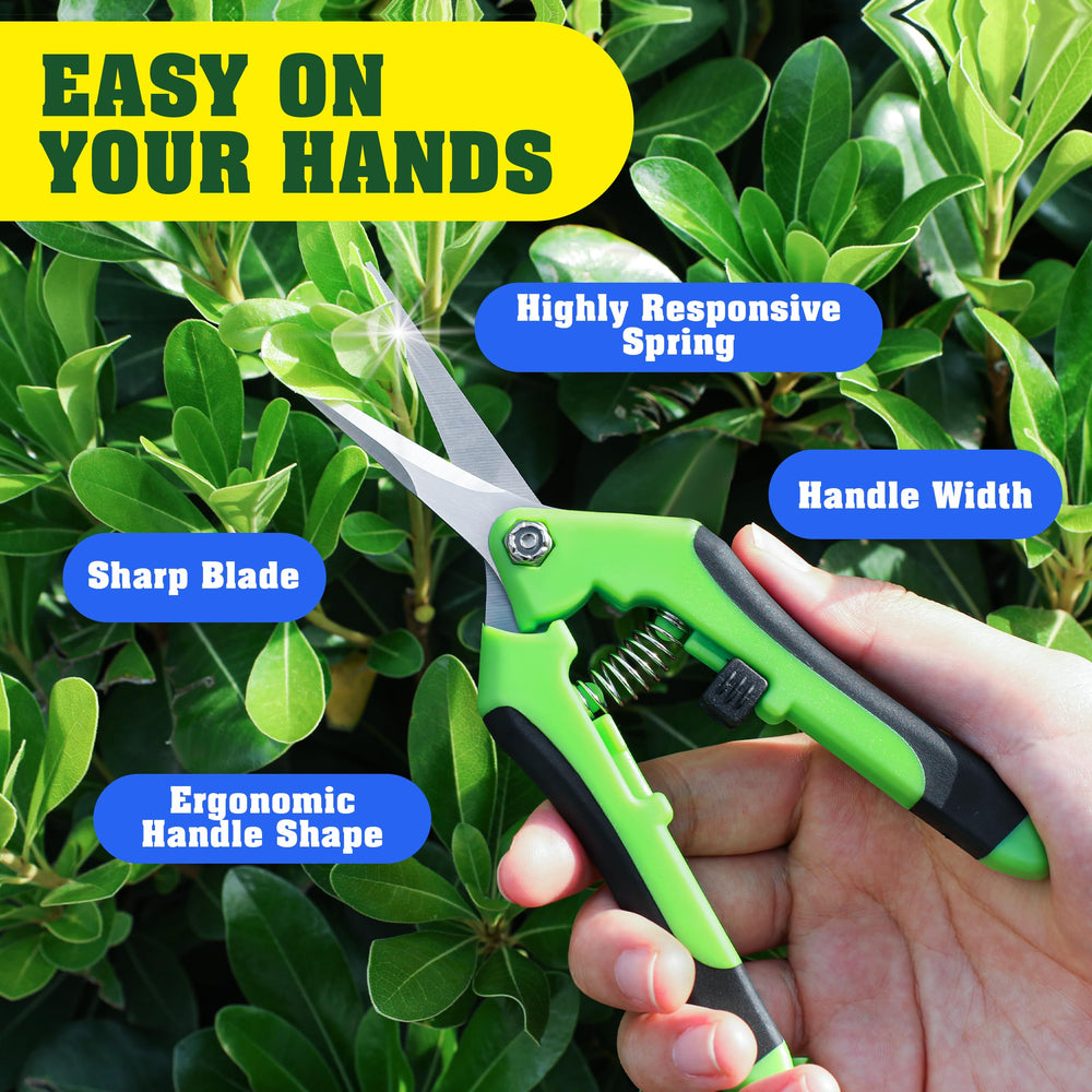 EWPJDK pruning shears with safety locking mechanism