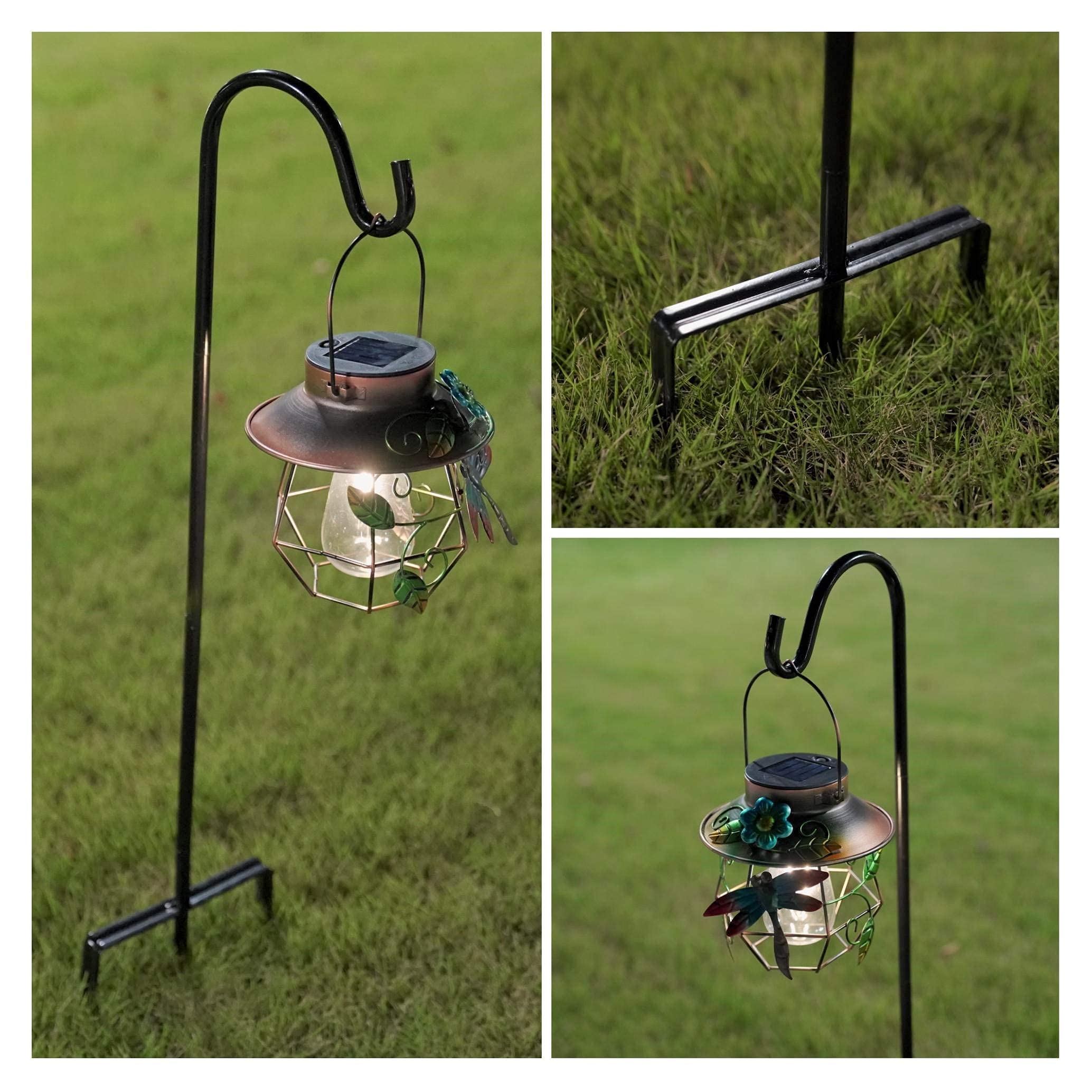 EXCMARK Shepherd Hook package contents including stakes