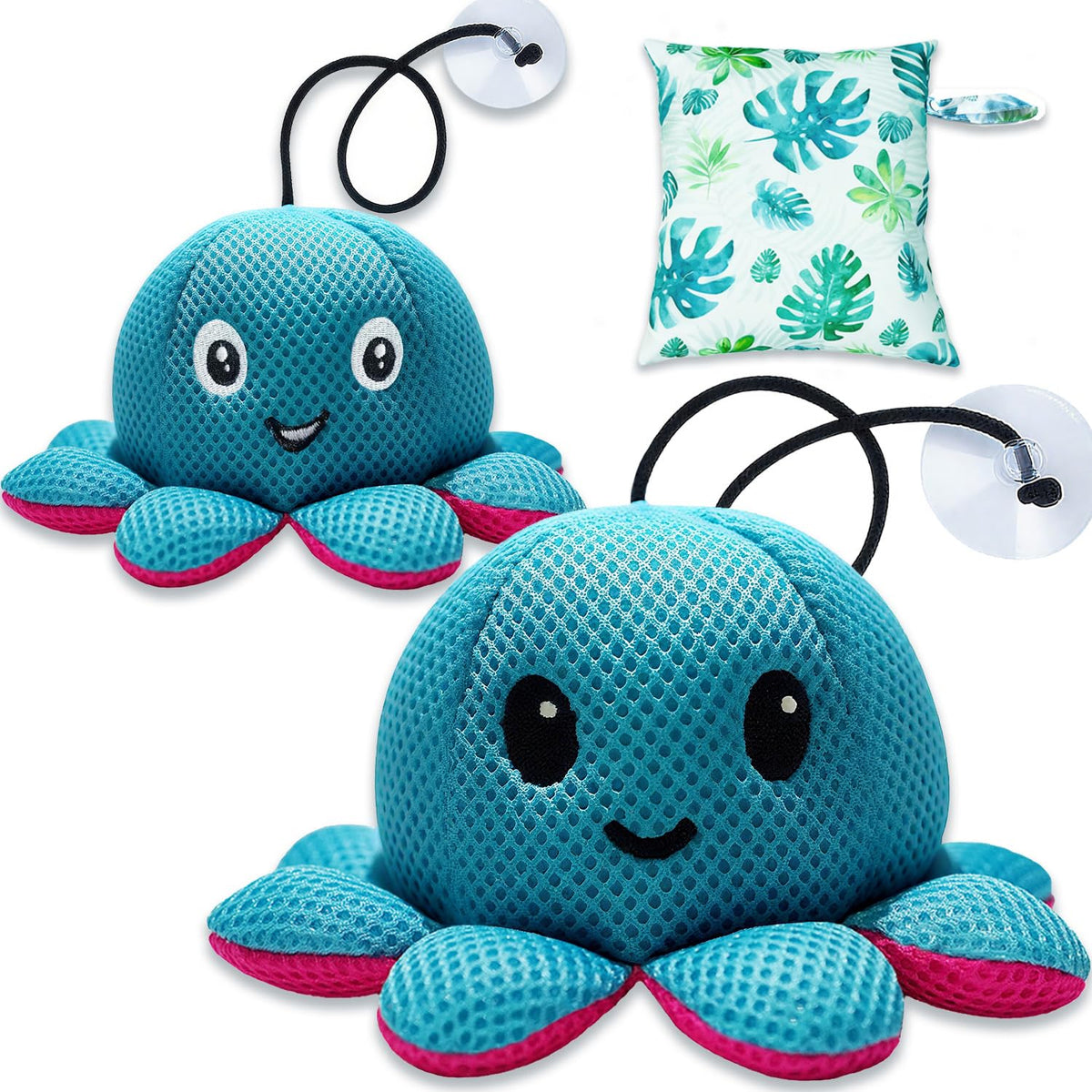 Exqusdy Hot Tub Scum Absorber 2-Pack octopus sponges
