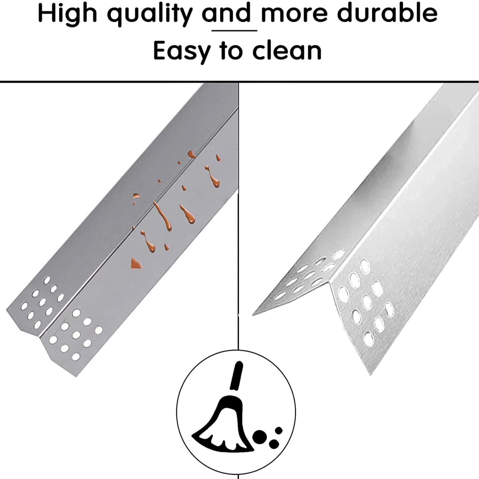 Extension clips for Hisencn grill heat plates