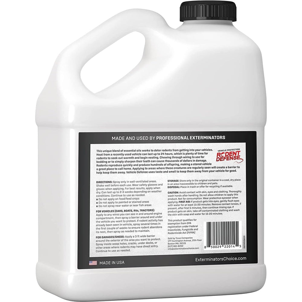 Exterminators Choice Mice & Rat Protection Spray 128 Fl Oz side view