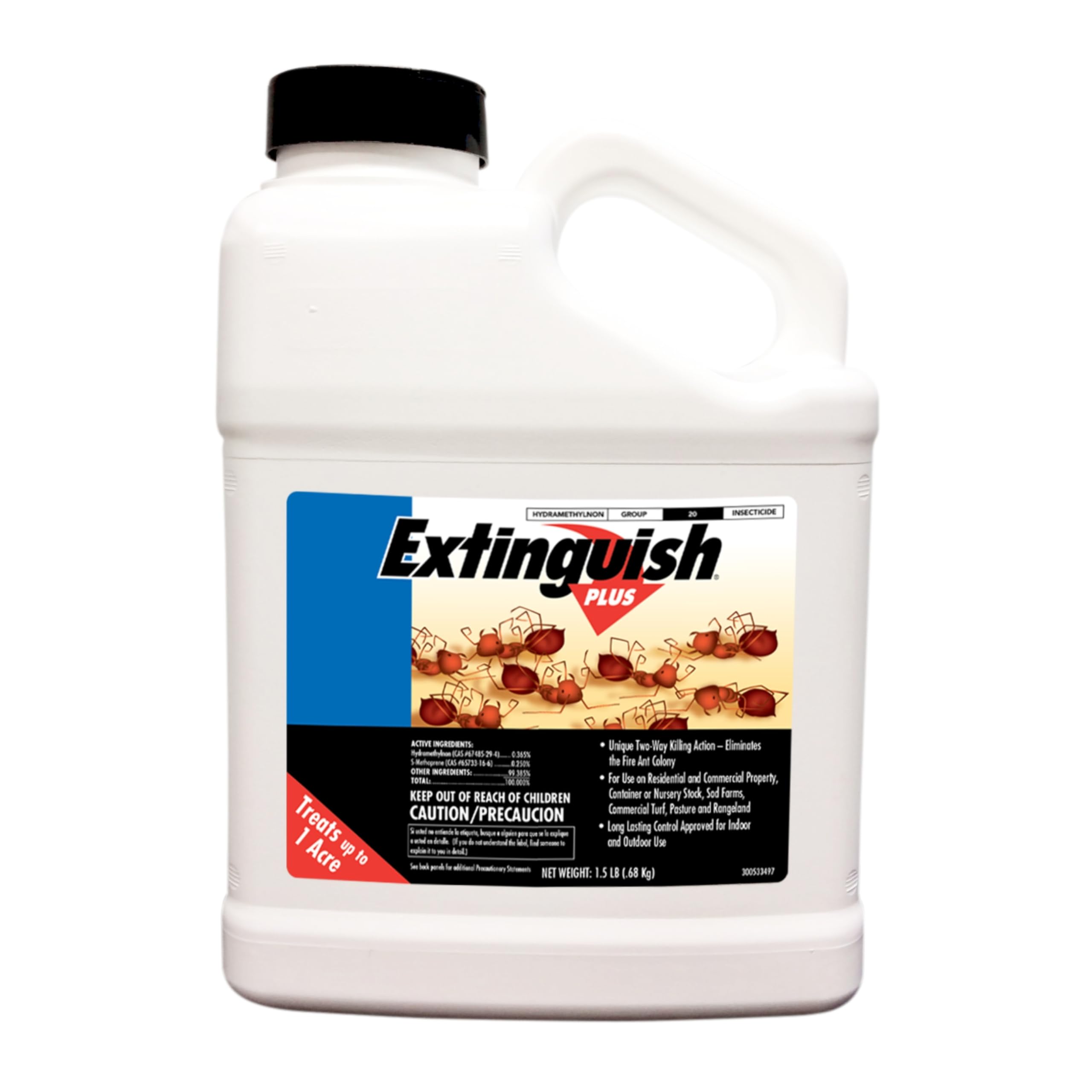 Extinguish Plus Fire Ant Bait 1.5 LB front view