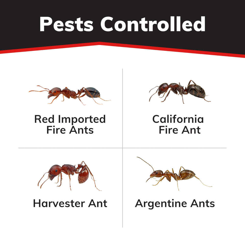 Extinguish Plus Fire Ant Bait granules close-up