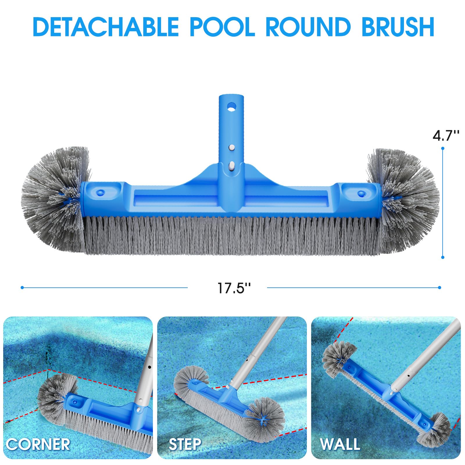 Extra fine mesh skimmer net for small debris