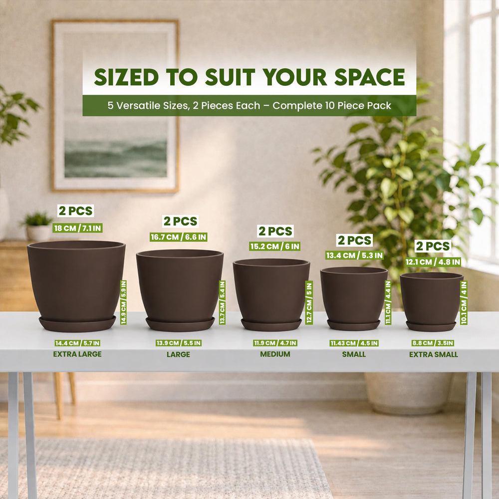 Extra Large plant pot from Utopia Home set