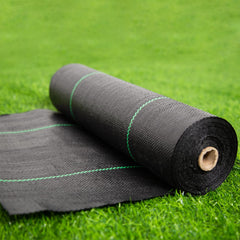EXTRAEASY Landscape Fabric Weed Barrier roll, 1.4ft x 100ft in black