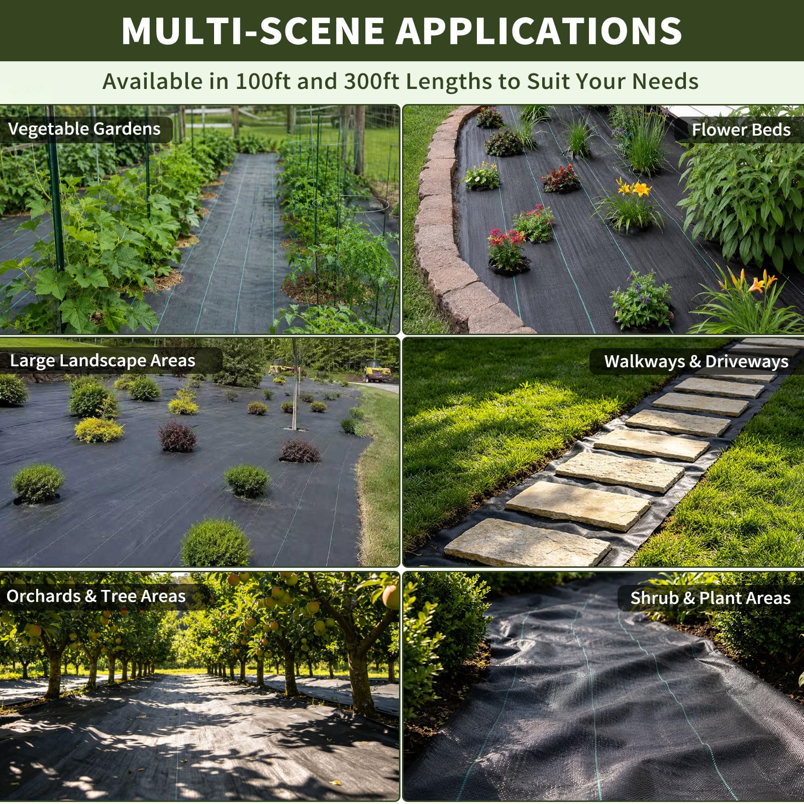 EXTRAEASY weed barrier fabric in gravel driveway