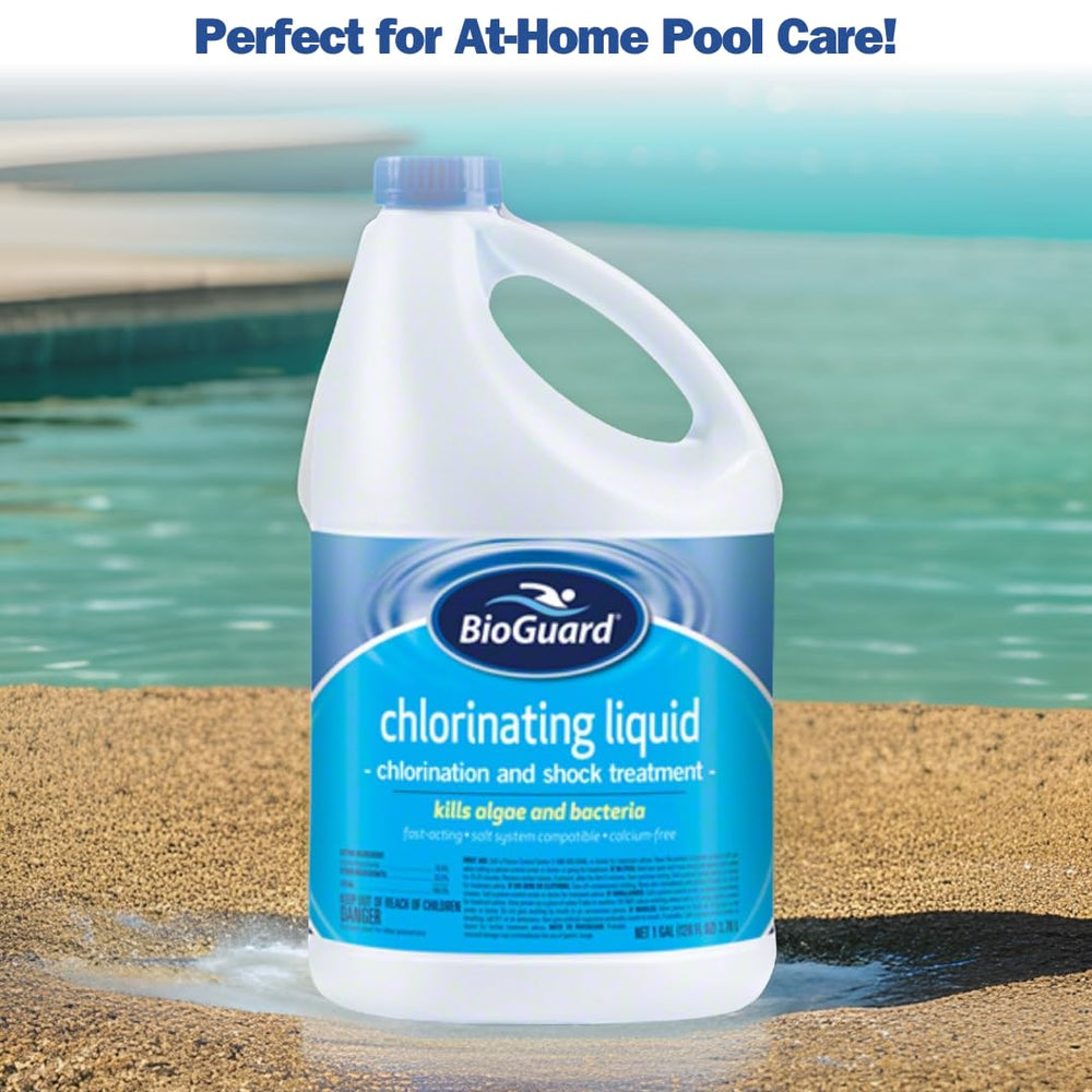 EZ POOLS Chlorinating Liquid 128 Fl Oz application scene