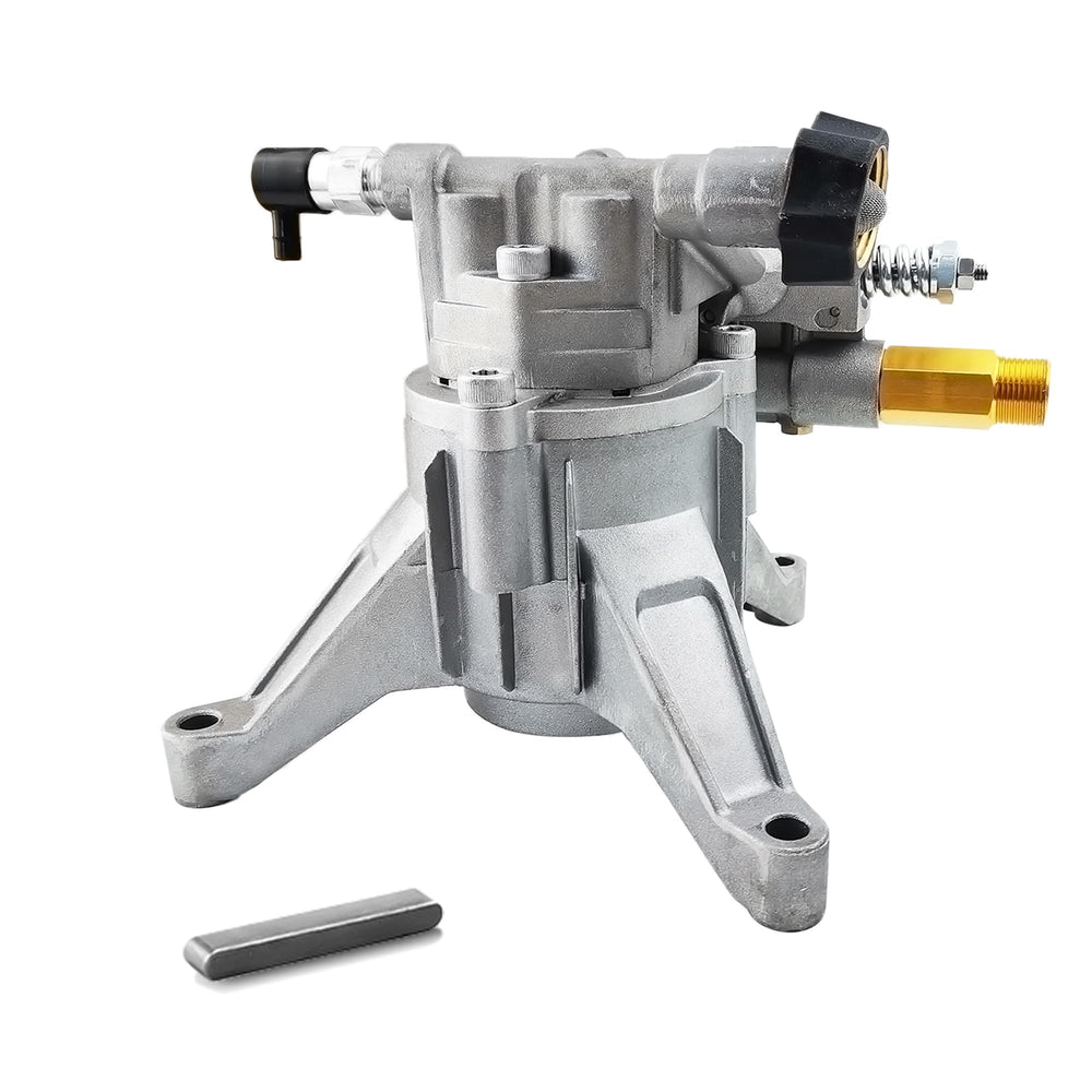 EZJOB Pressure Washer Pump front view with pre-filled oil