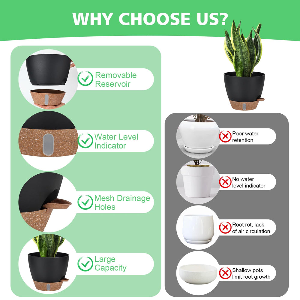 Ezmixcoop pots showcasing the clip-on watering lip feature