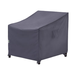 F&J Outdoors Grey Patio Chair Cover front view