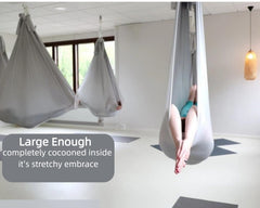 F.Life Aerial Yoga Hammock 5.5 yards with steel carabiners
