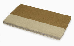 FAB HAB Modern Neutral Doormat on a porch entrance