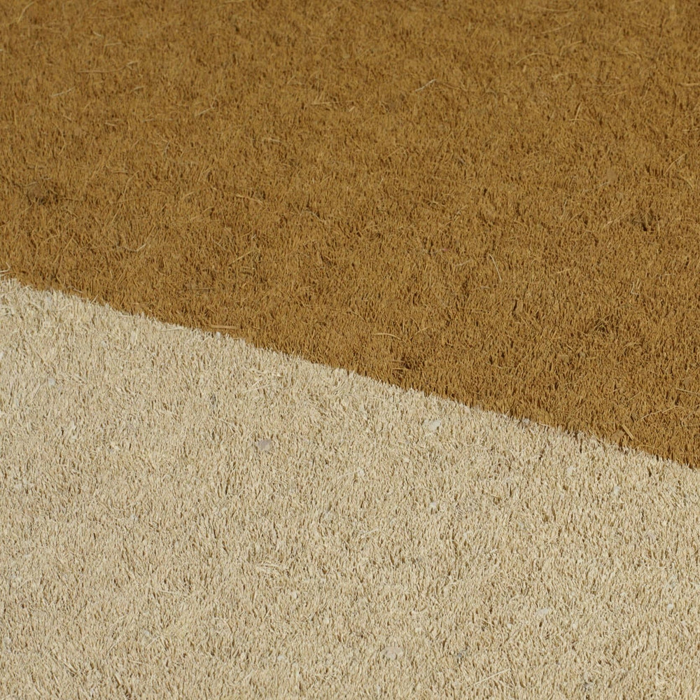 FAB HAB Modern Neutral Doormat showing easy cleaning process