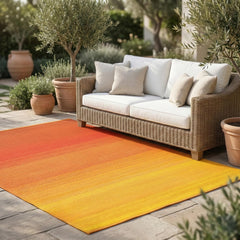 FAB HAB Outdoor Rug Big Sur - Sunset front view