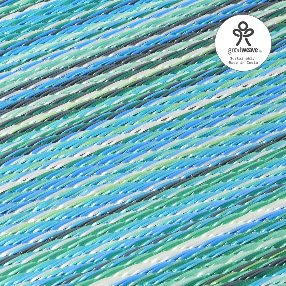 FAB HAB Outdoor Rug featuring reversible design pattern