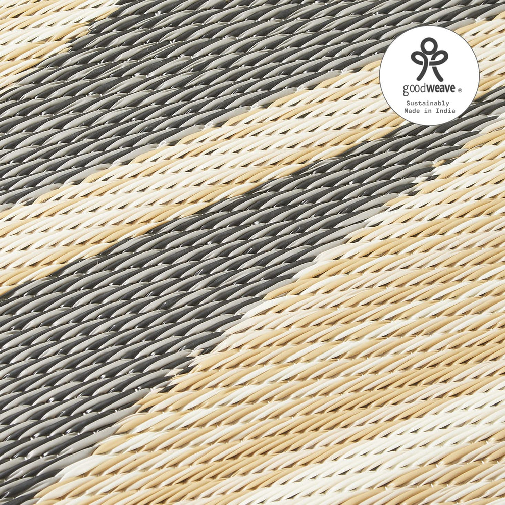 FAB HAB Outdoor Rug with eco-friendly carrier bag