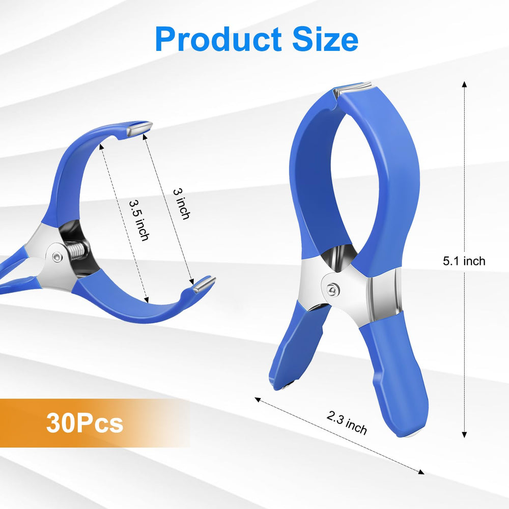Fabflame pool cover clips 5.1 inches size