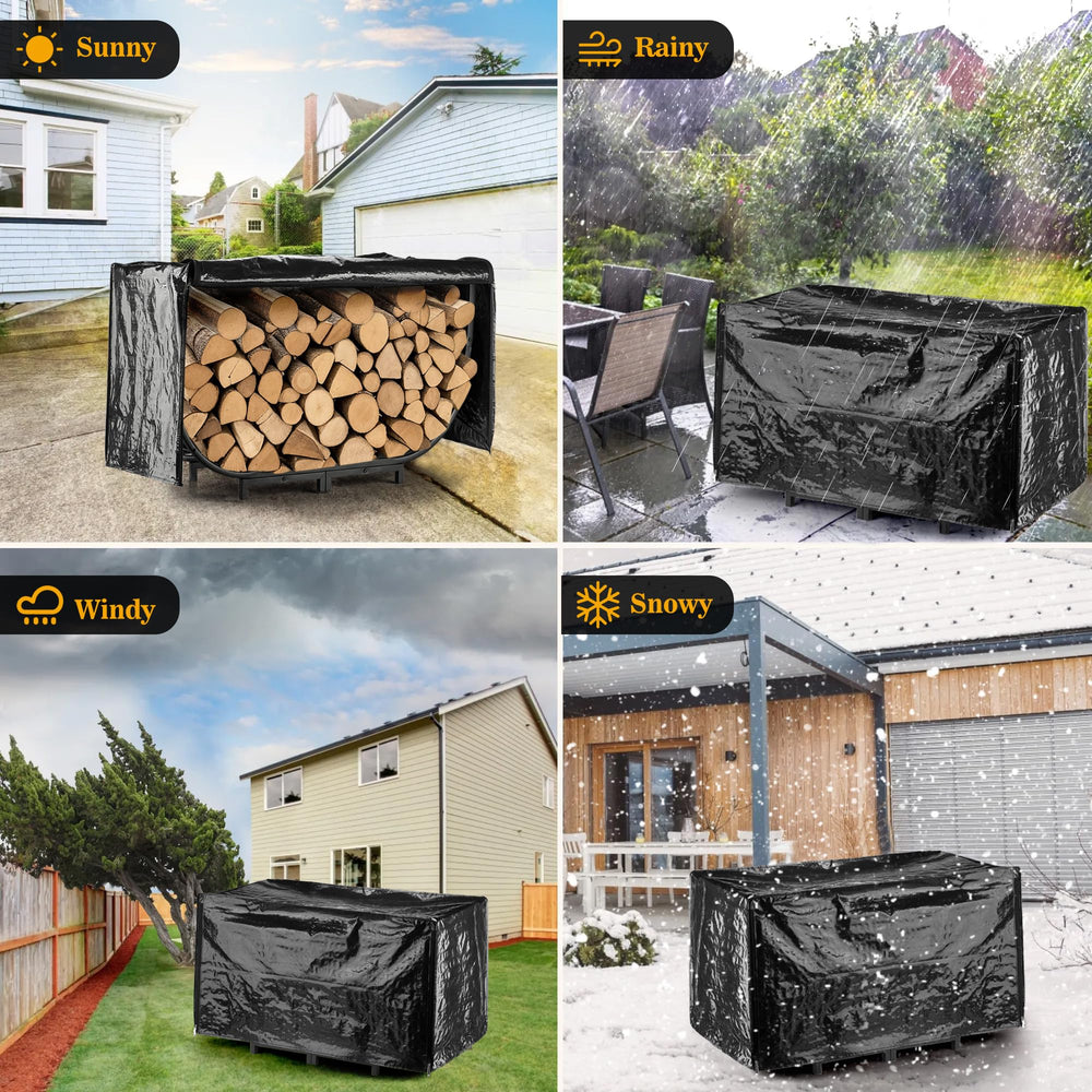 facka 40 Inch Firewood Rack design for airflow
