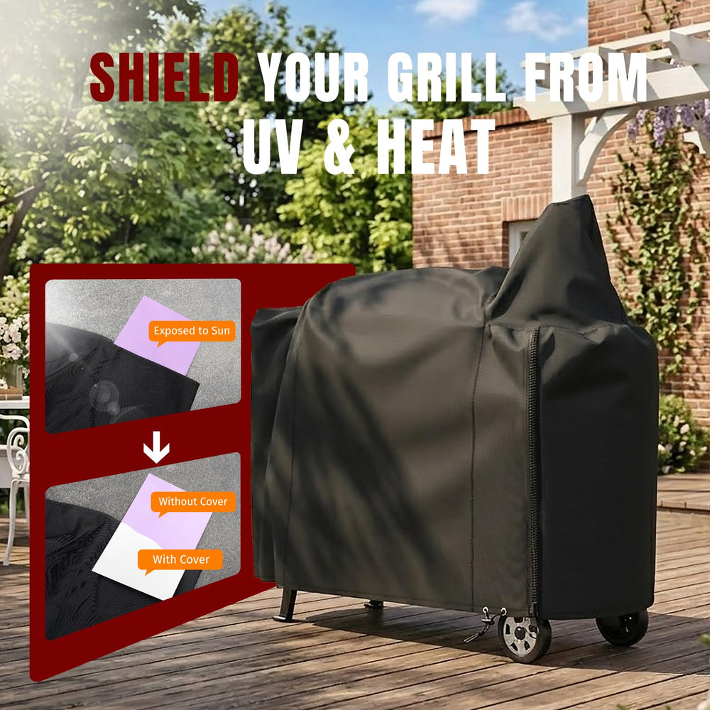 Fade-resistant material of SHINESTAR Grill Cover