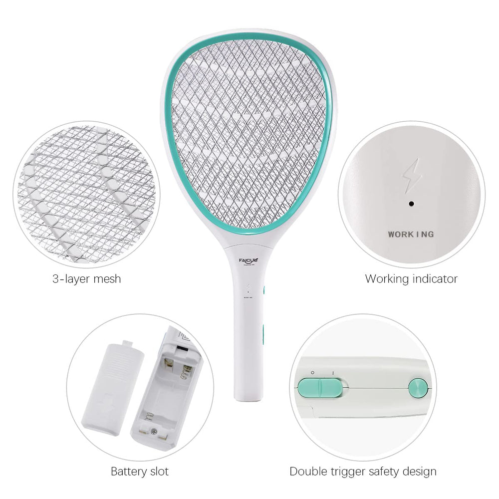 Faicuk Electric Fly Swatter in use outdoors
