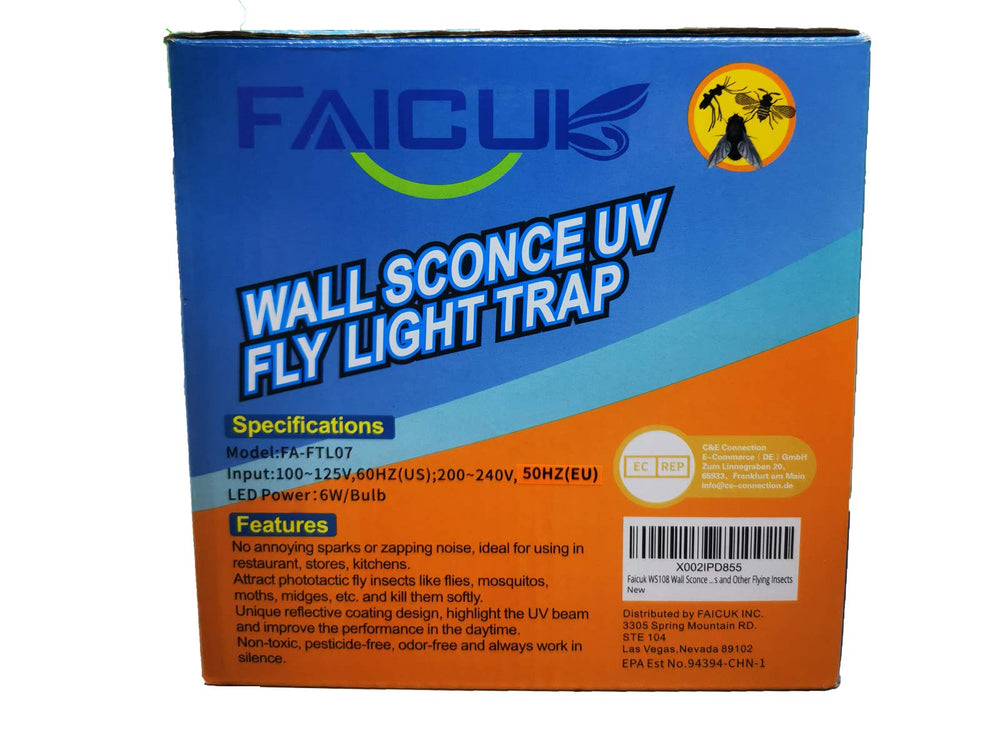 Faicuk Fly Light Trap in a restaurant environment