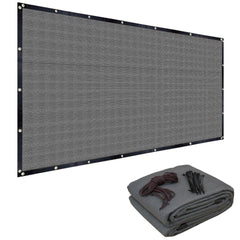 FAIR WIND 90% Sun Shade Cloth 8' X 12' in gray