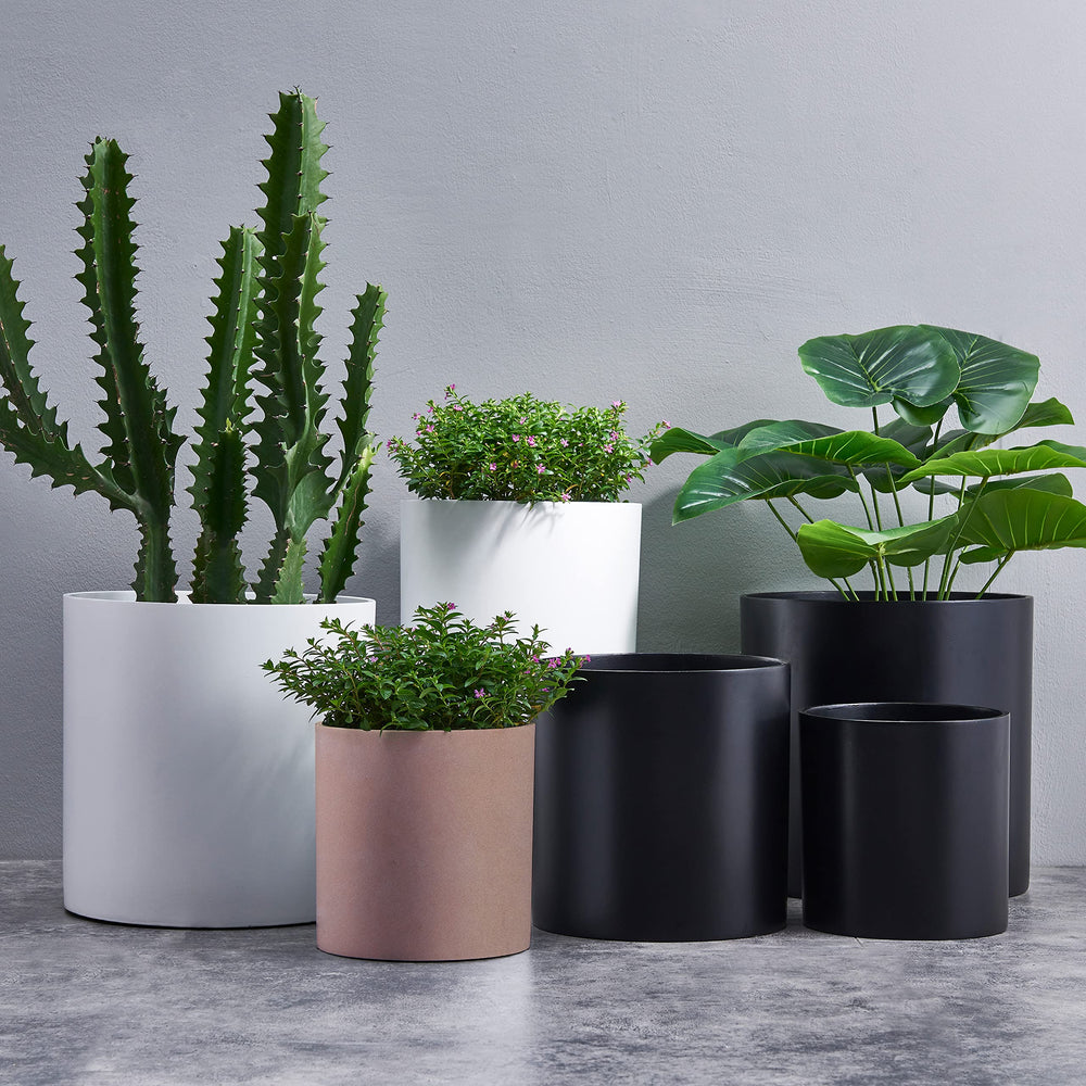 FaithLand 8 Inch Fiberstone Planter packaging