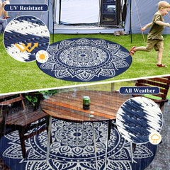 famibay outdoor rug portable carrying bag