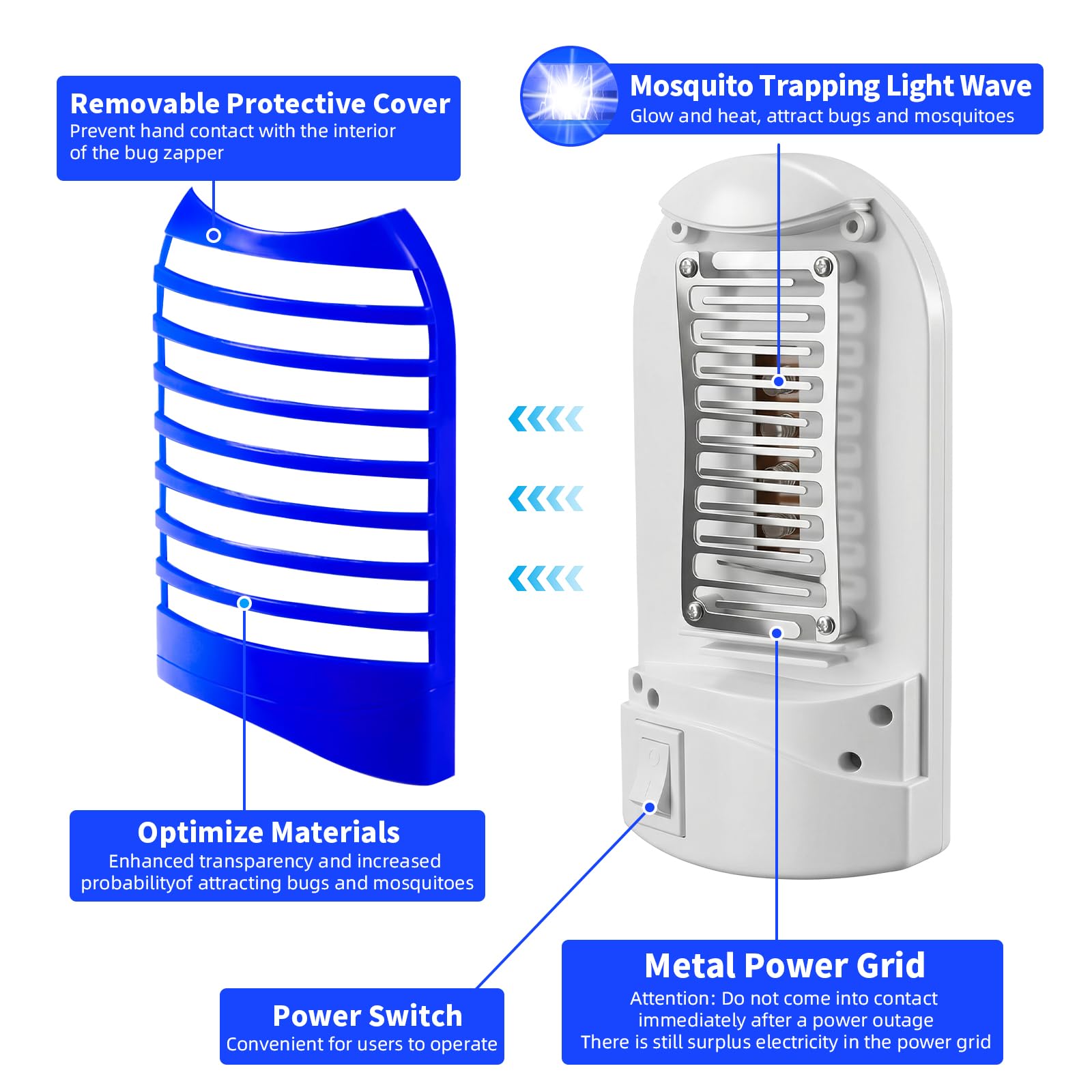 Family-friendly Jahy2Tech bug zapper setup