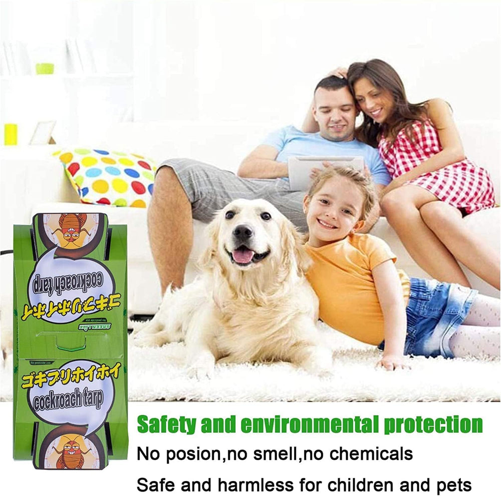 Family-safe Tysonir Roach Trap in a living room