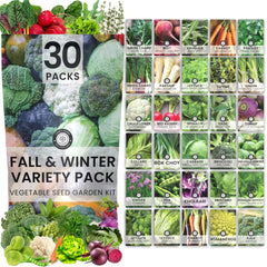 Family Sown Fall & Winter Seed Variety Pack front view