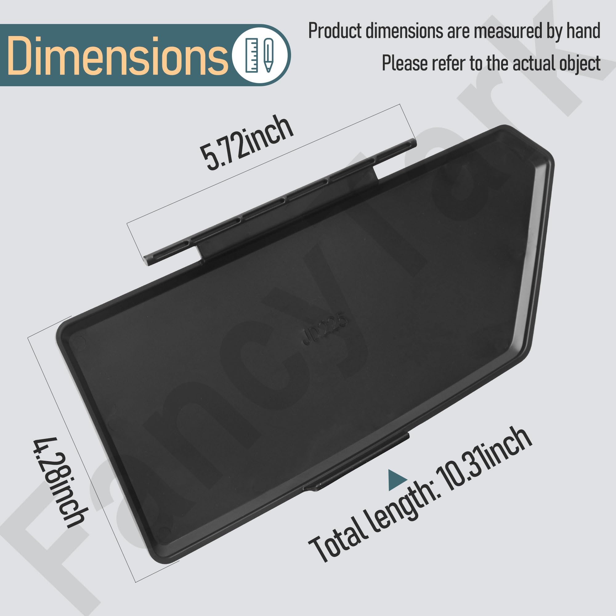 FancyTark UC32256 mower cover side view