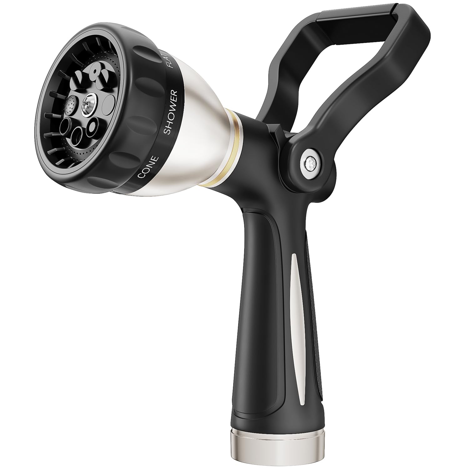 FANHAO Heavy Duty Fireman's Hose Nozzle front view