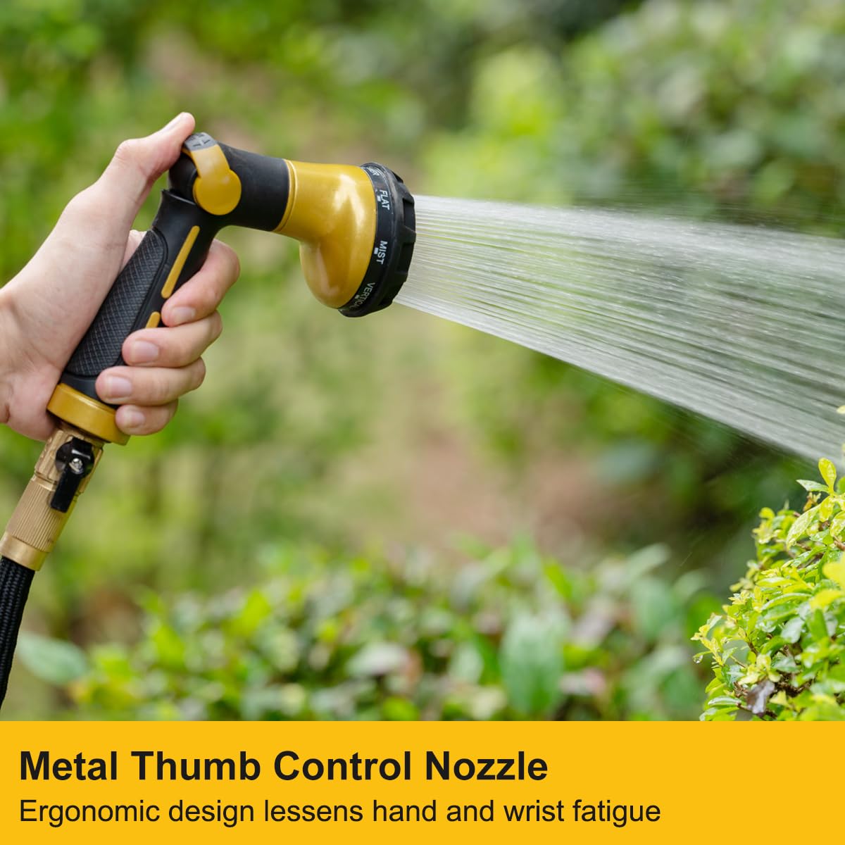 FANHAO nozzle showing 8 adjustable spray patterns