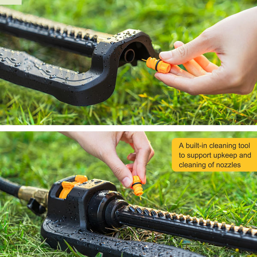 FANHAO Oscillating Sprinkler product packaging