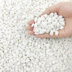 FANTIAN 2 lbs white pea gravel in a bag