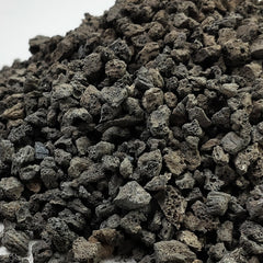 FANTIAN Black Lava Rocks 10 lbs package front view