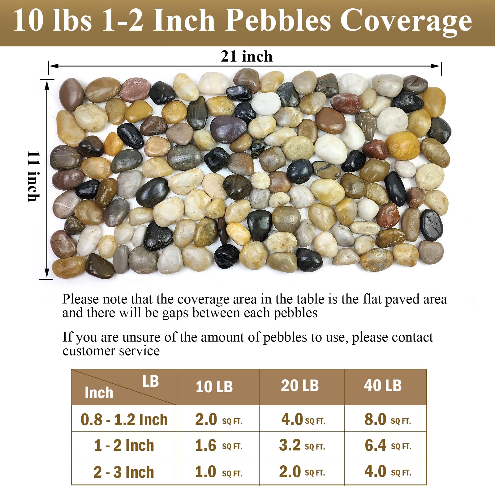 FANTIAN pebbles covering succulent plants