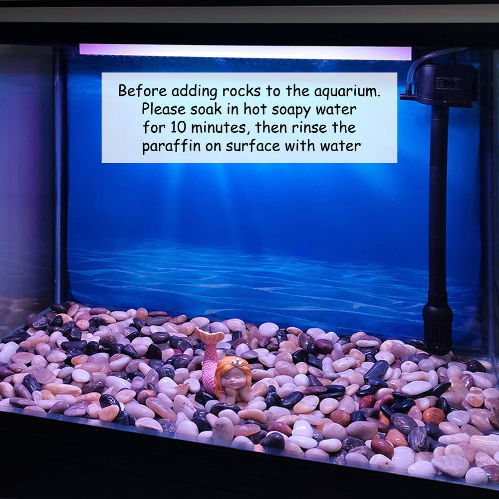 FANTIAN pebbles decorating a fish tank environment