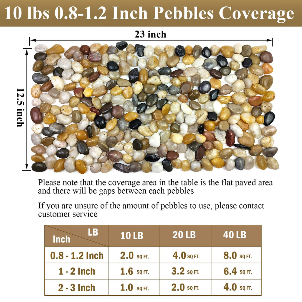 FANTIAN pebbles in a vibrant outdoor garden setting