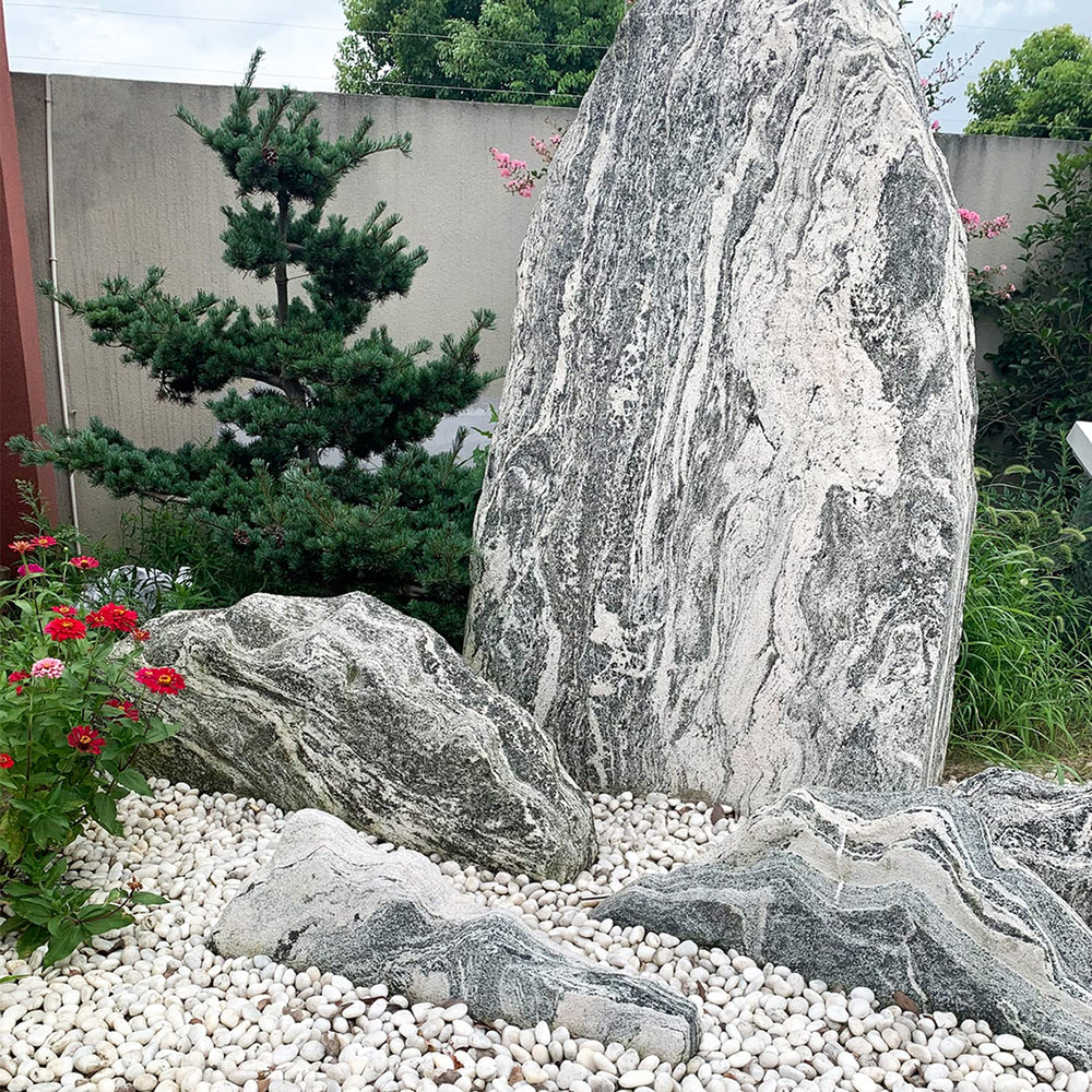 FANTIAN polished pebbles used in an aquarium