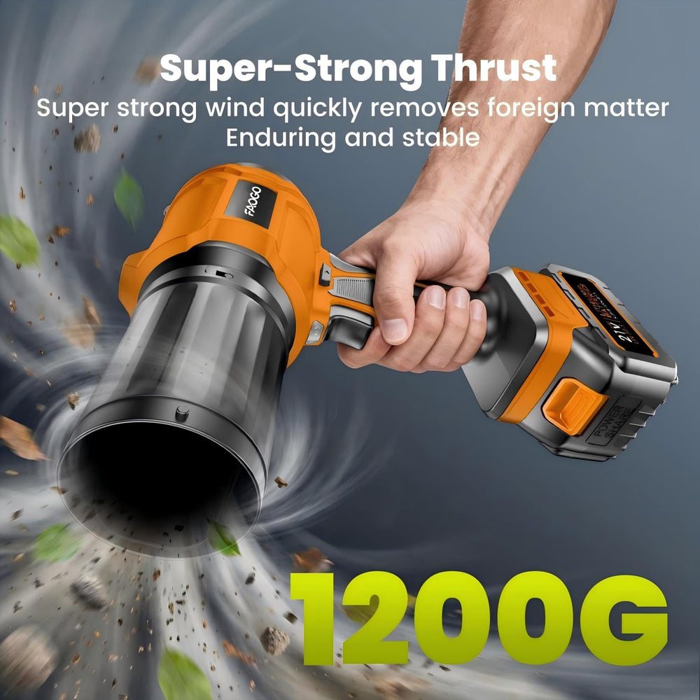 FAOGO Leaf Blower with extended interface for gutters